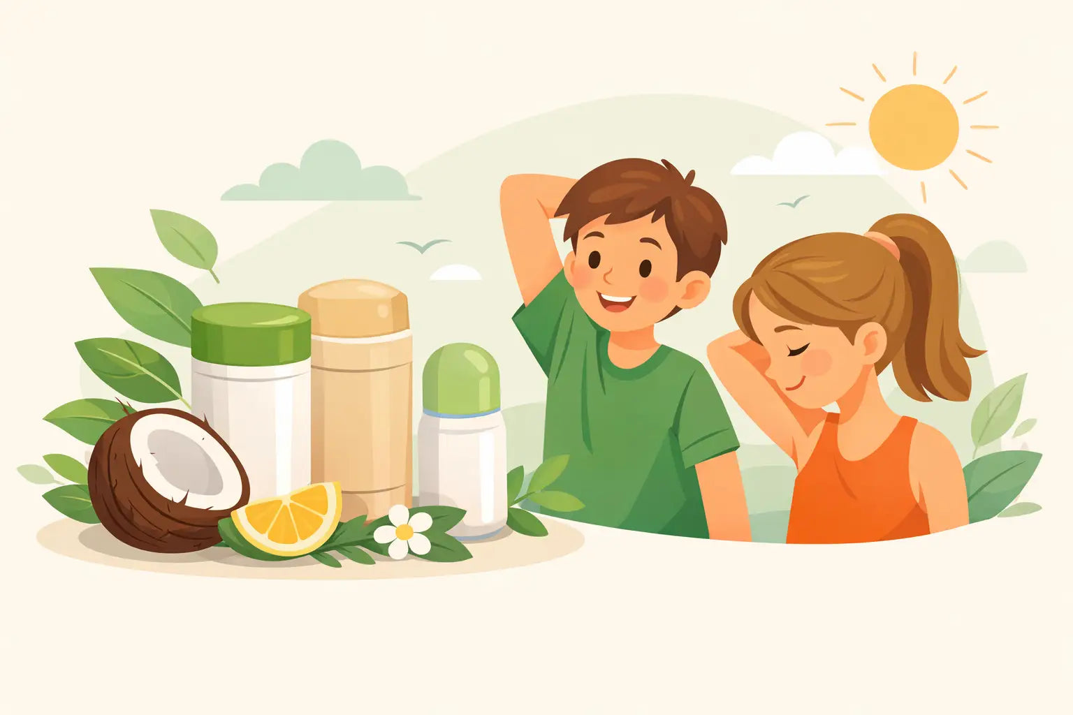 Natural Deodorants for Kids That Make Sense