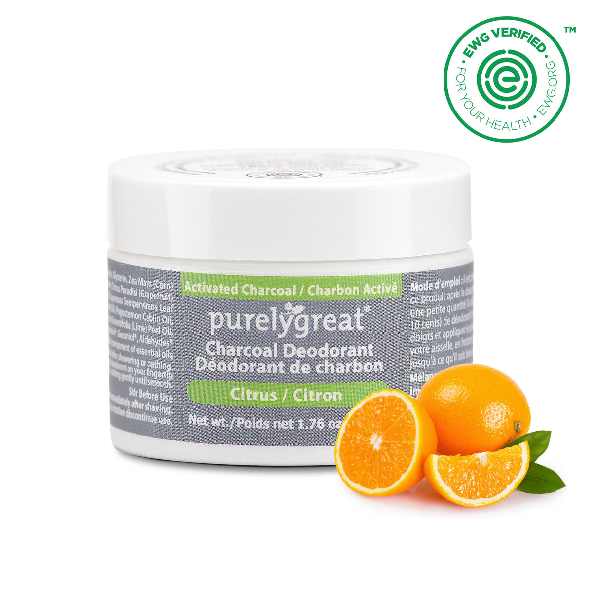 Citrus Charcoal Deodorant
