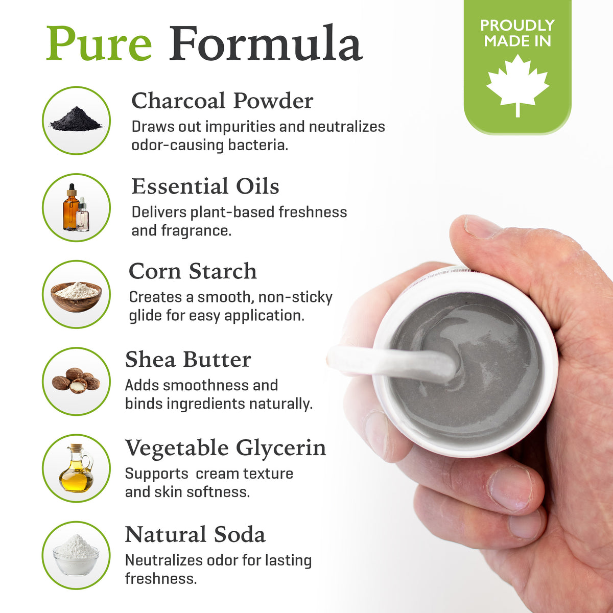 Citrus Charcoal Deodorant
