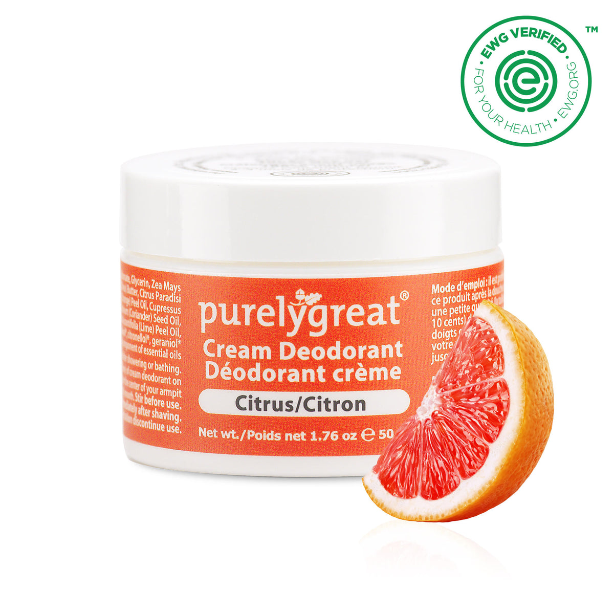 Citrus Cream Deodorant