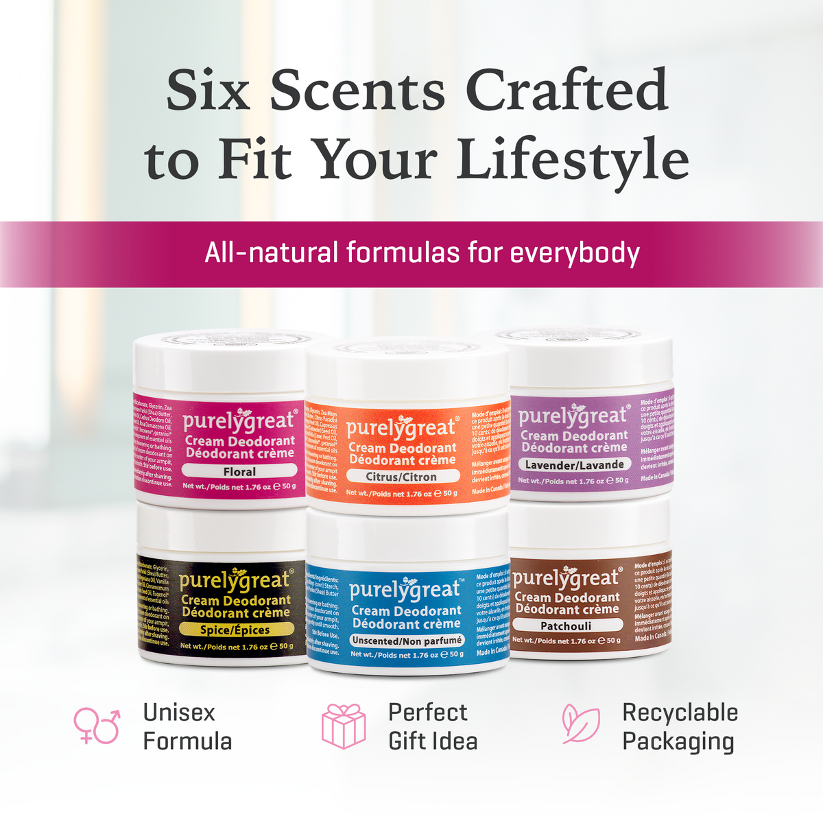 Floral Cream Deodorant