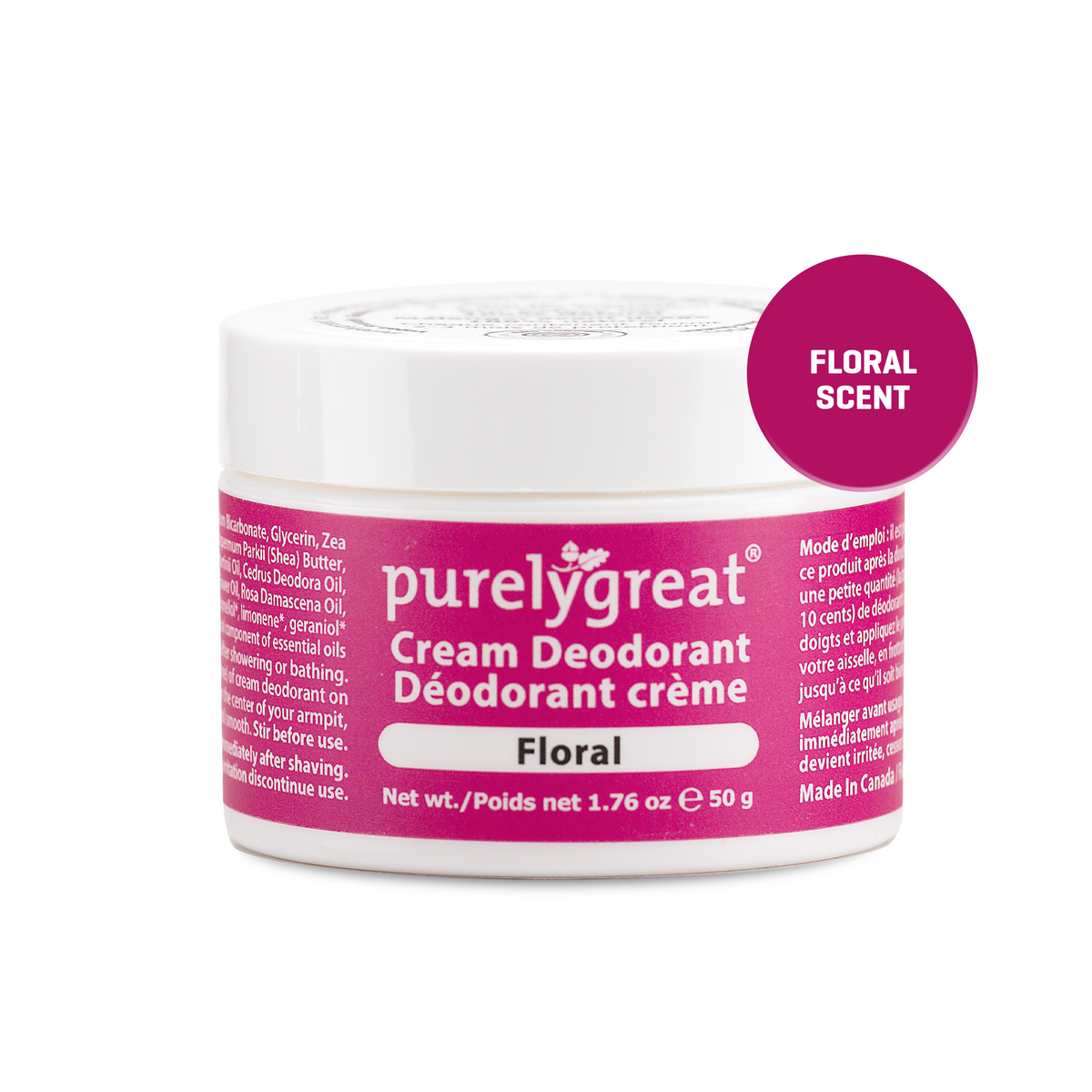 Floral Cream Deodorant
