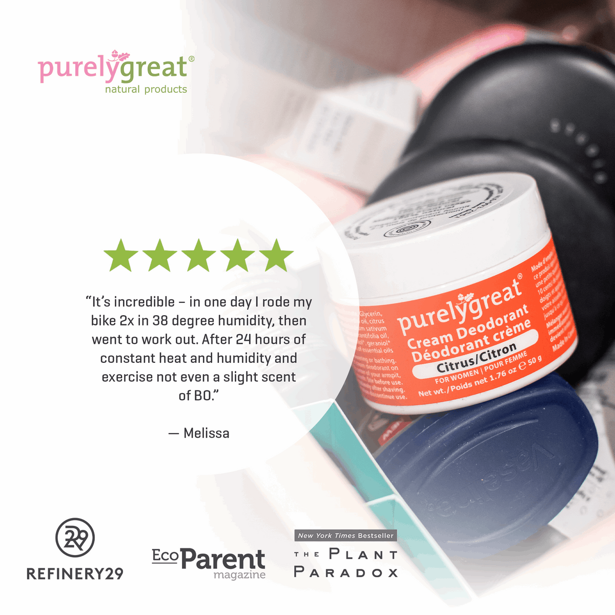 Citrus Cream Deodorant