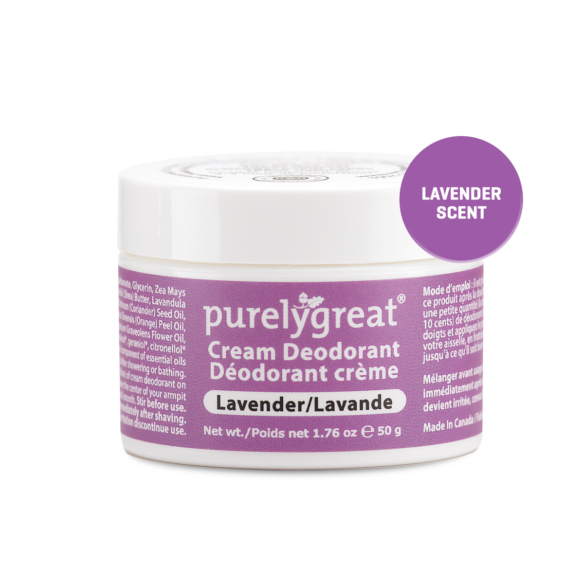 Lavender Cream Deodorant