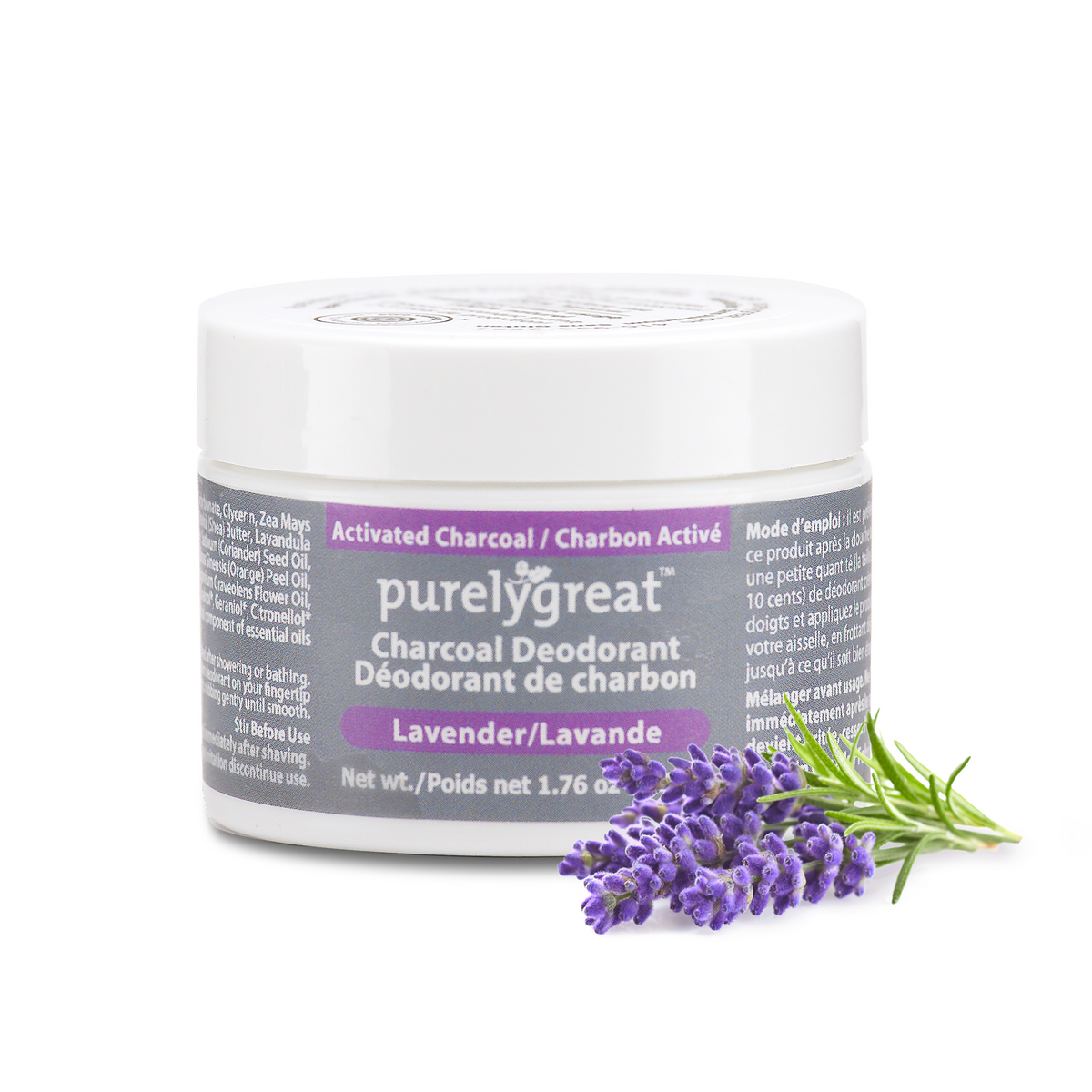 Lavender Charcoal Deodorant