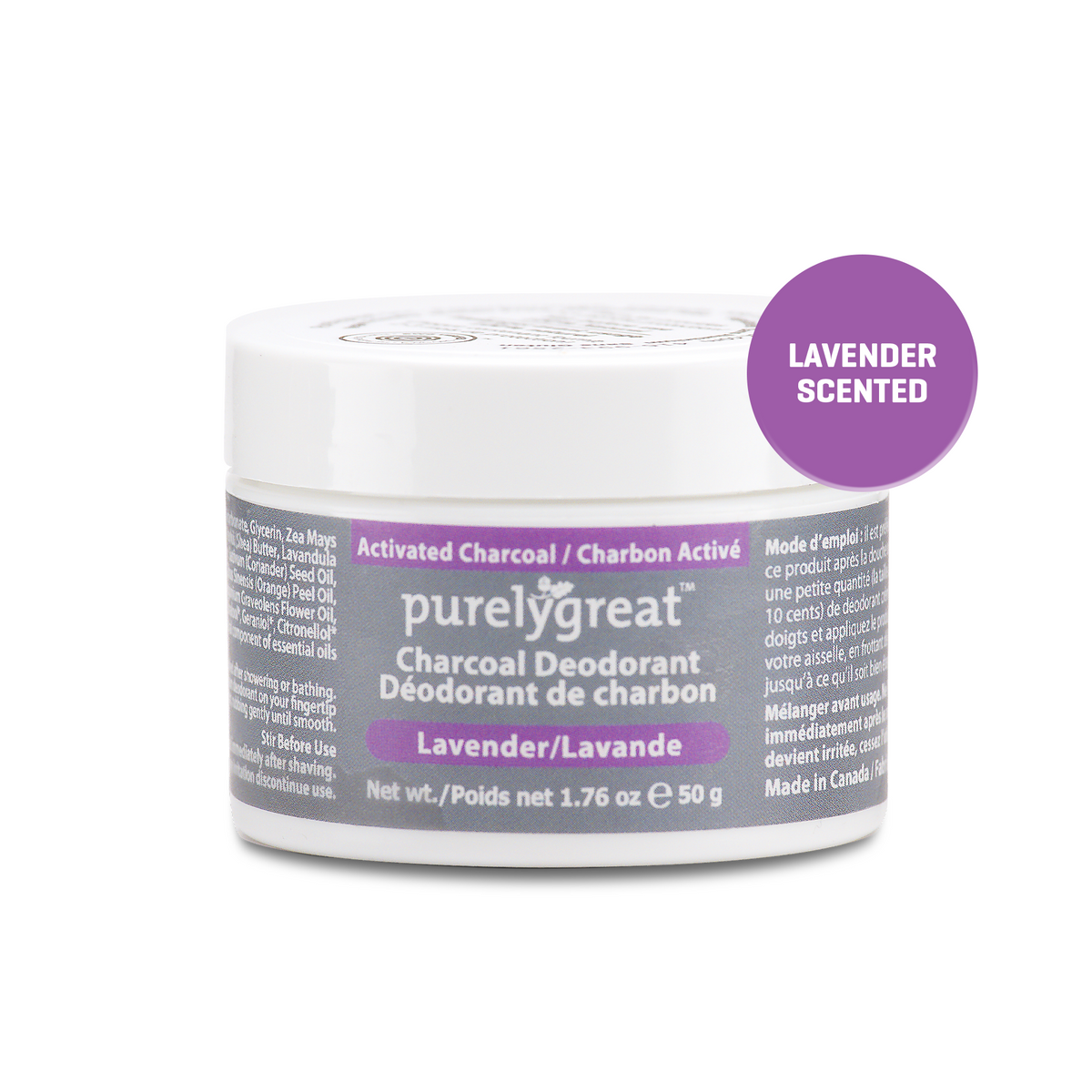Lavender Charcoal Deodorant