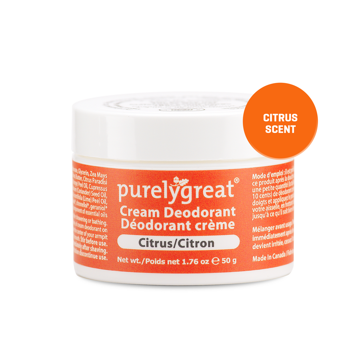 Citrus Cream Deodorant