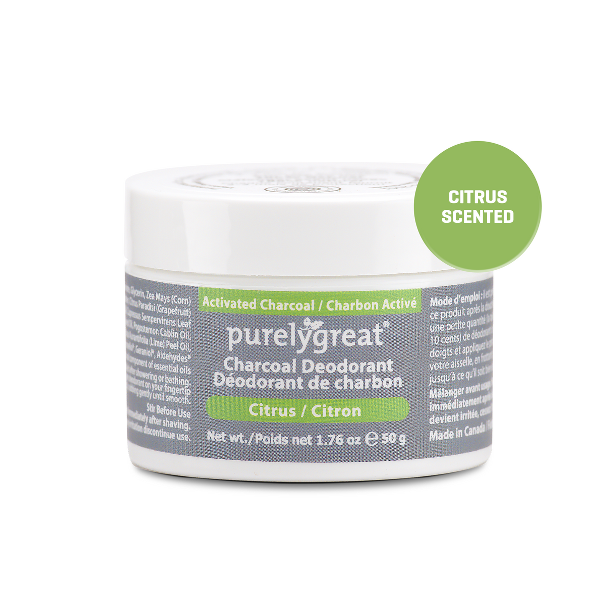 Citrus Charcoal Deodorant