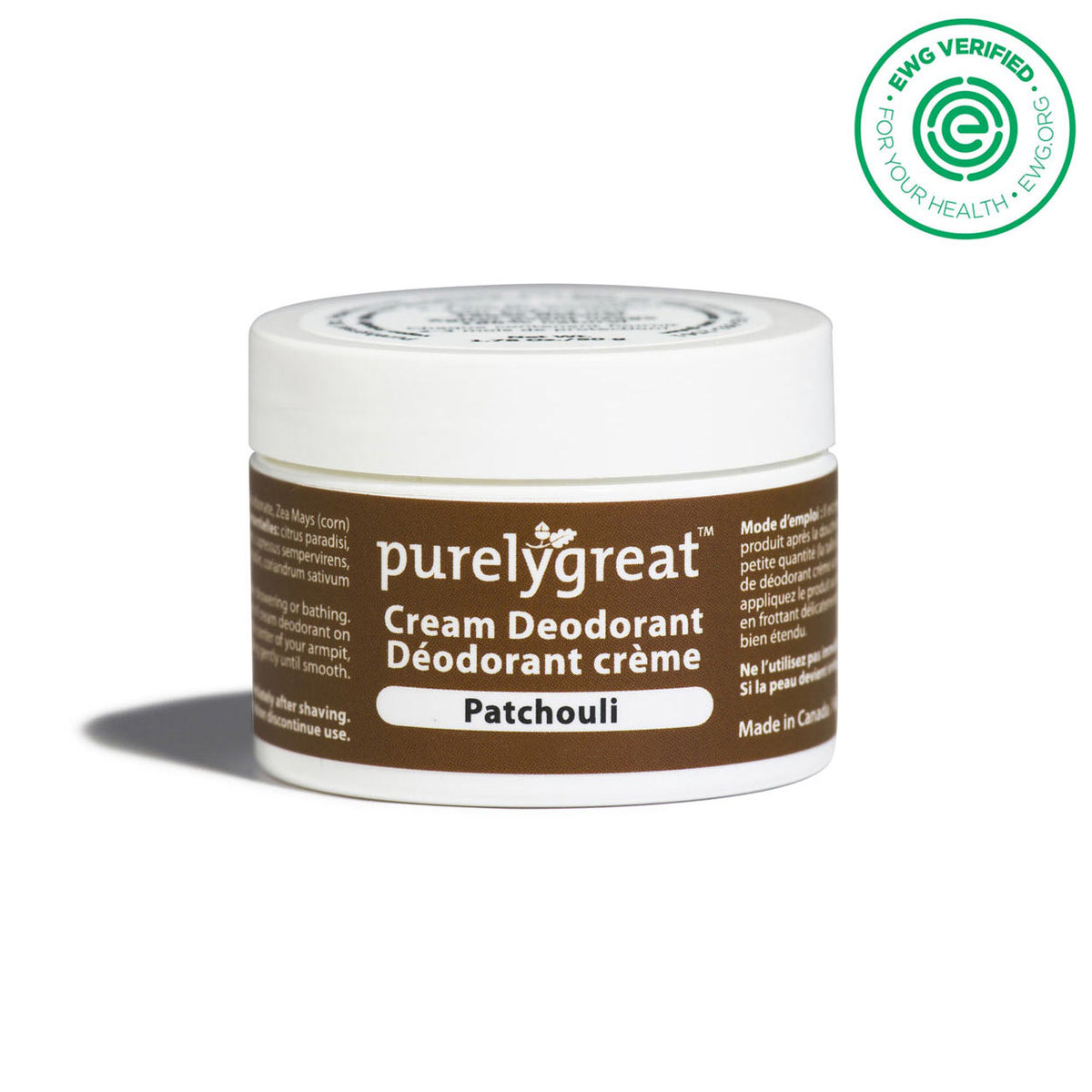 Patchouli Cream Deodorant