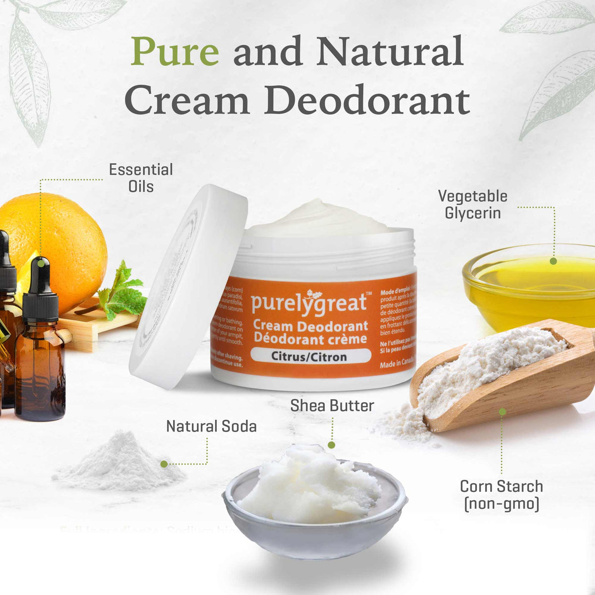 Citrus Cream Deodorant
