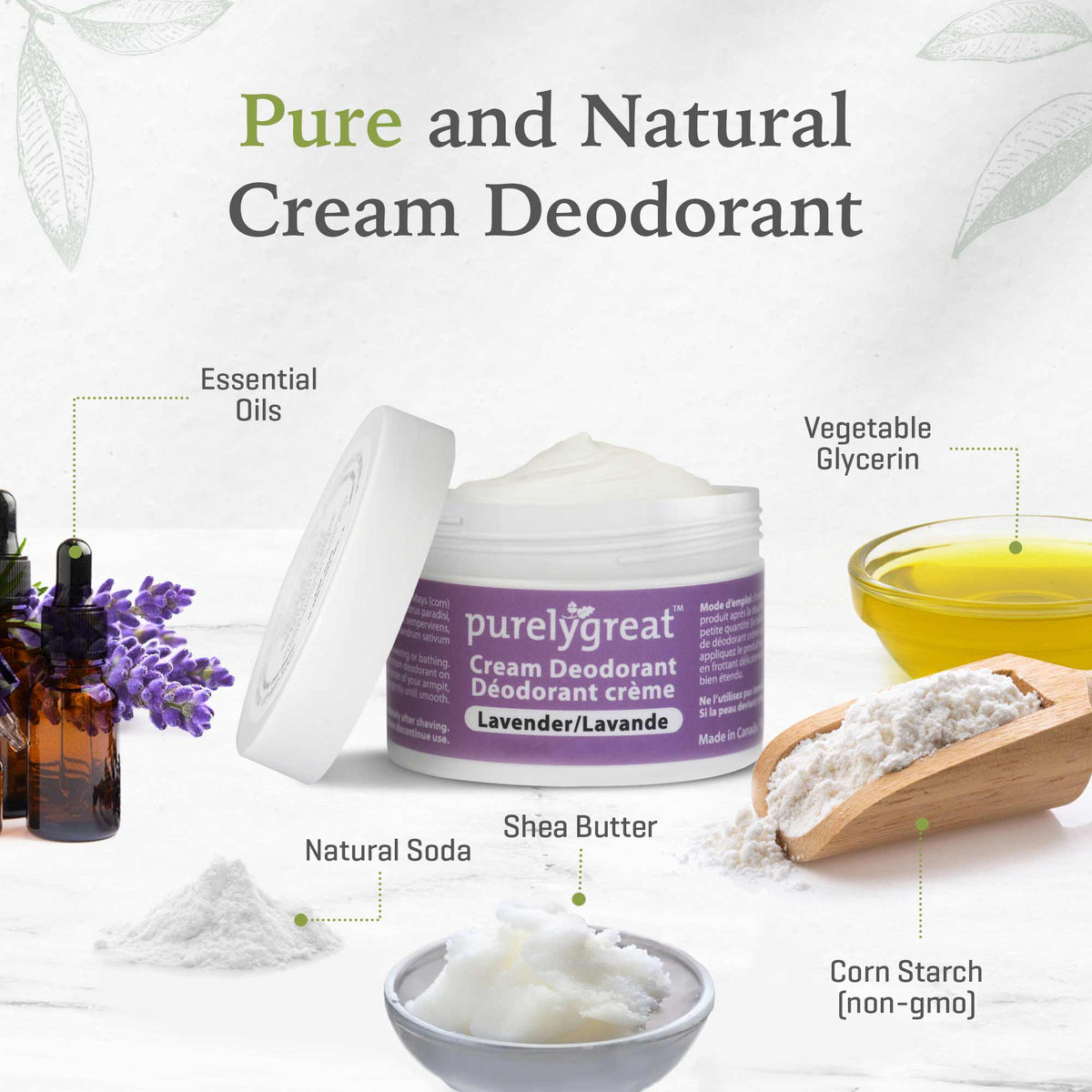 Lavender Cream Deodorant