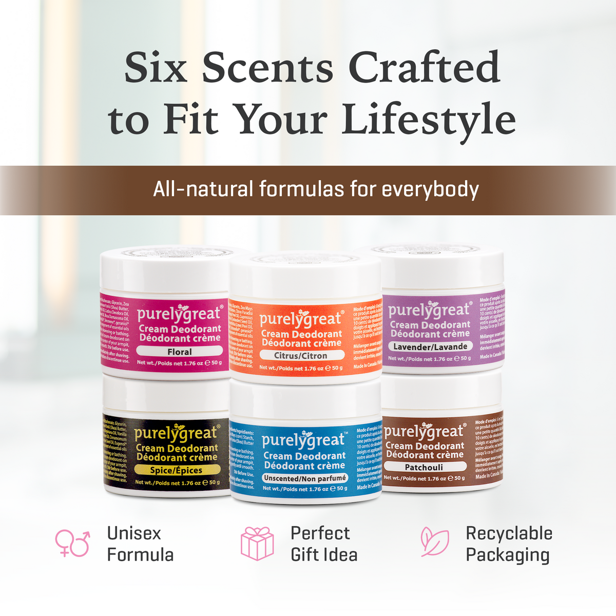 Patchouli Cream Deodorant