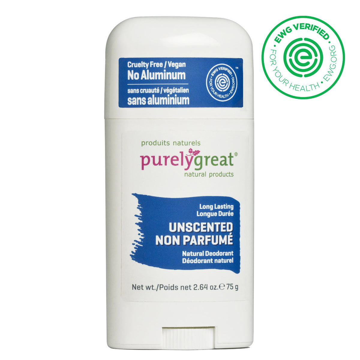 Unscented Stick Deodorant