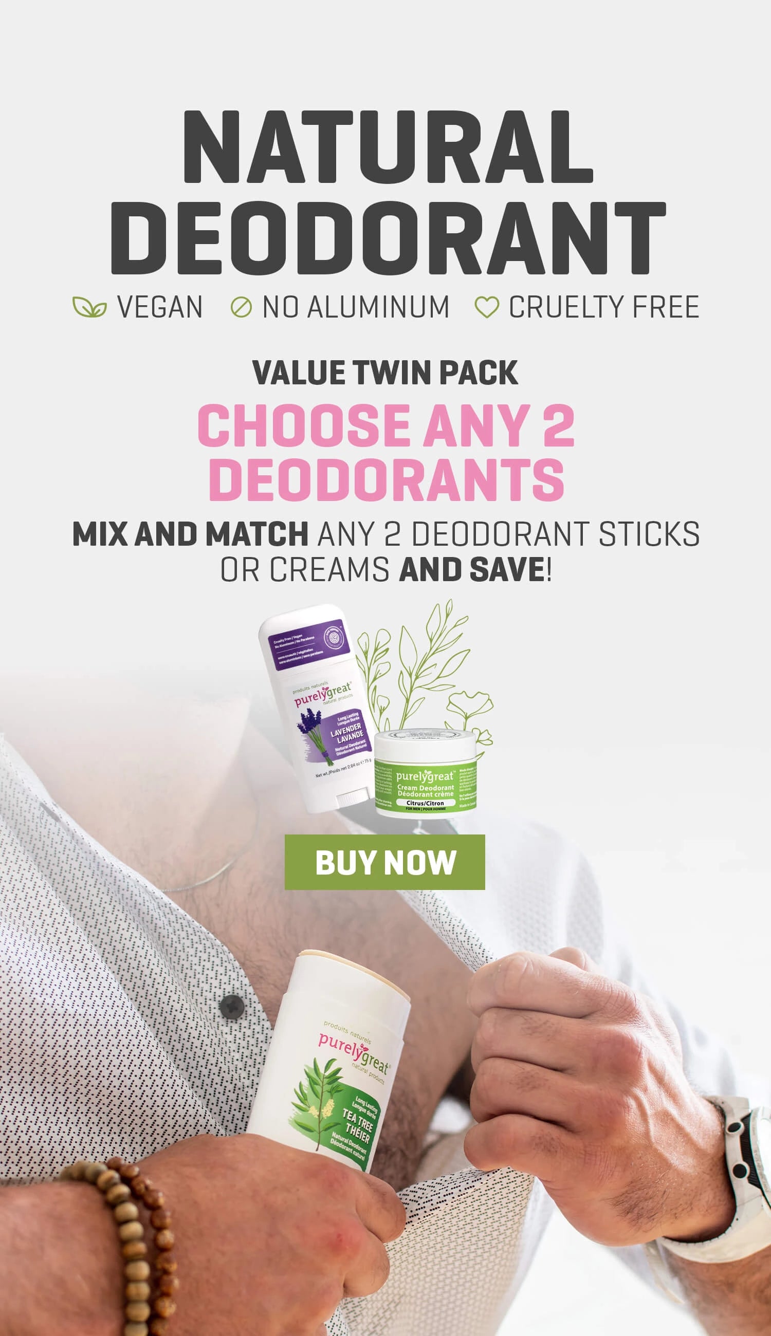 All Natural Deodorants