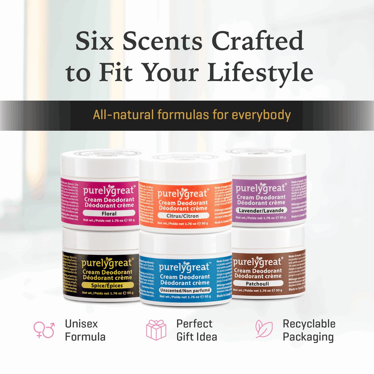 Spice Cream Deodorant for Men | Purelygreat Natural Deodorant Spice Cream Deodorant for Men | Purelygreat Natural Deodorant