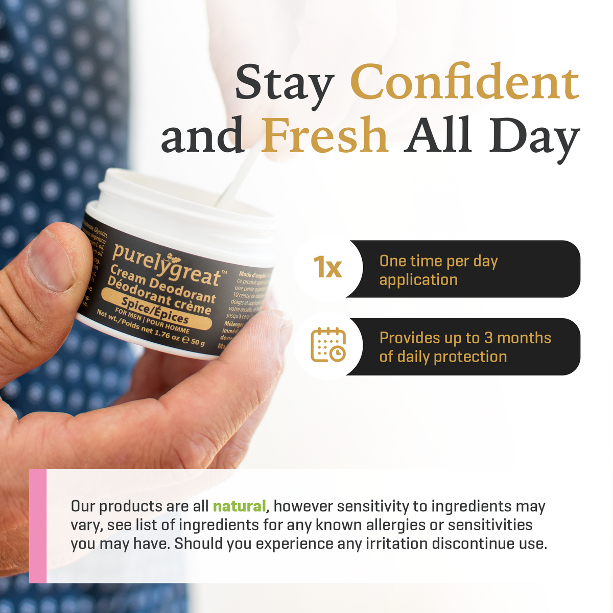 Spice Cream Deodorant