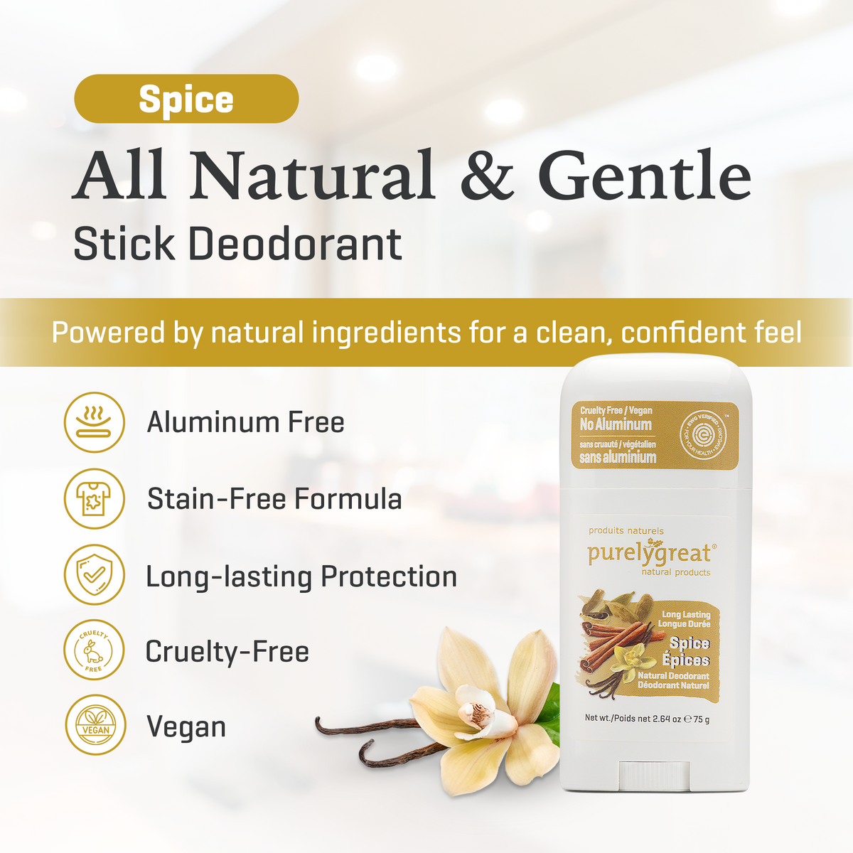 Spice Stick Deodorant