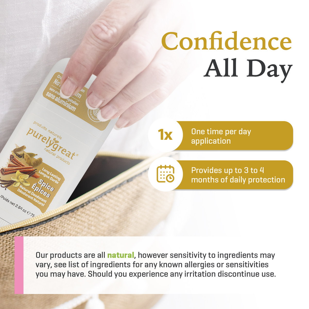 Spice Stick Deodorant
