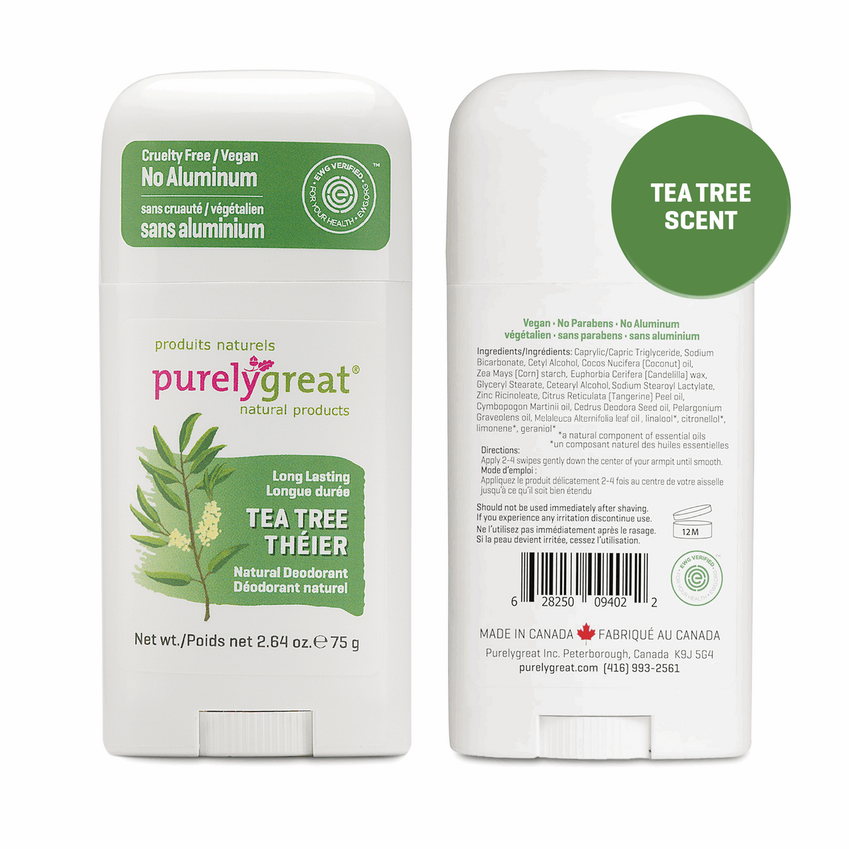 Tea Tree Stick Deodorant
