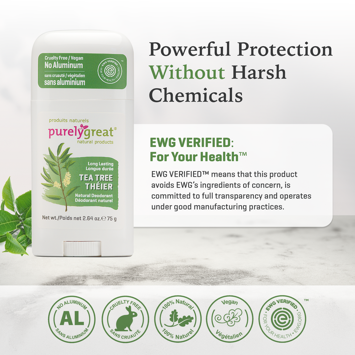 Tea Tree Stick Deodorant