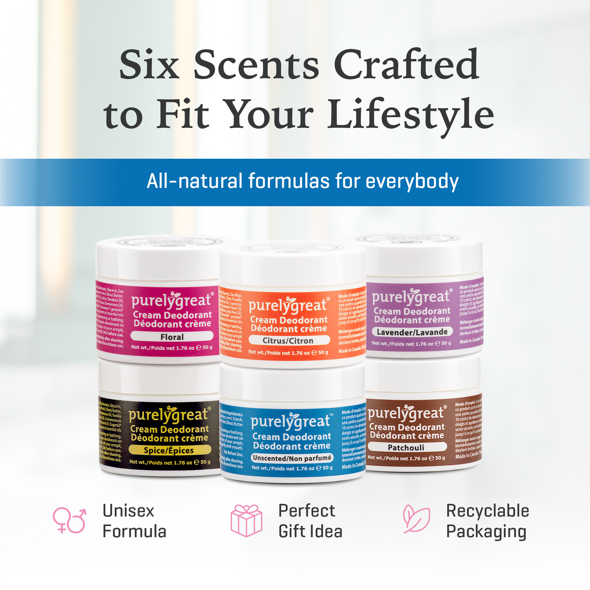 Unscented Cream Deodorant