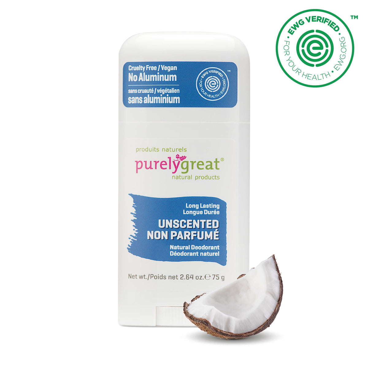 Unscented Stick Deodorant
