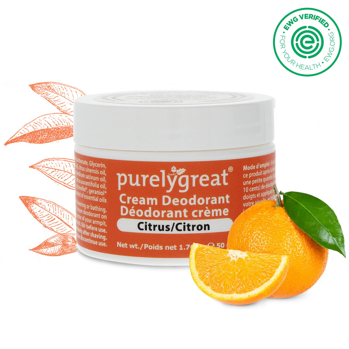 Citrus Cream Deodorant