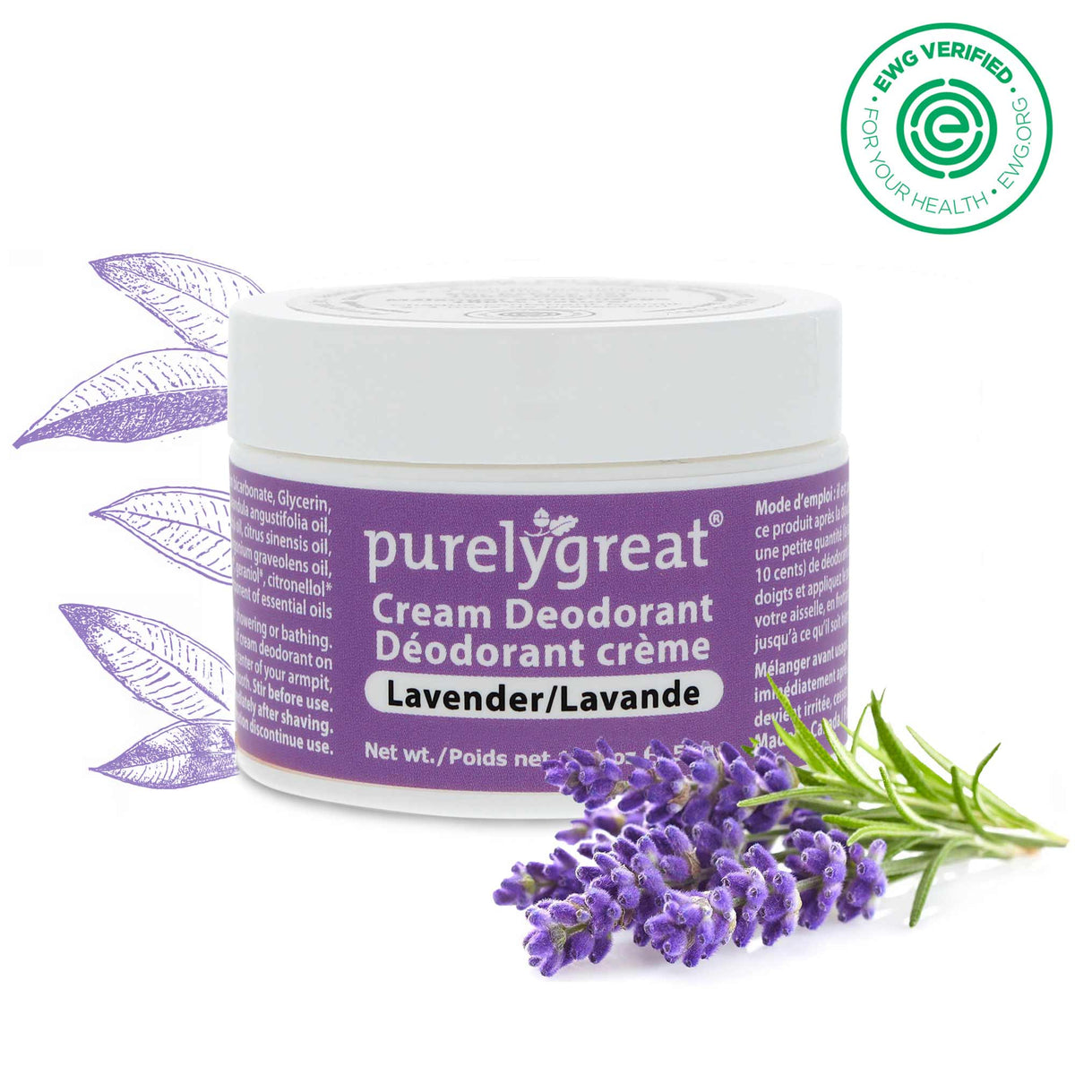 Lavender Cream Deodorant