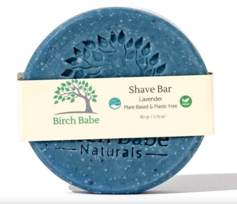 Zero Waste Shave Bar - lavender - Purelygreat Natural Deodorant