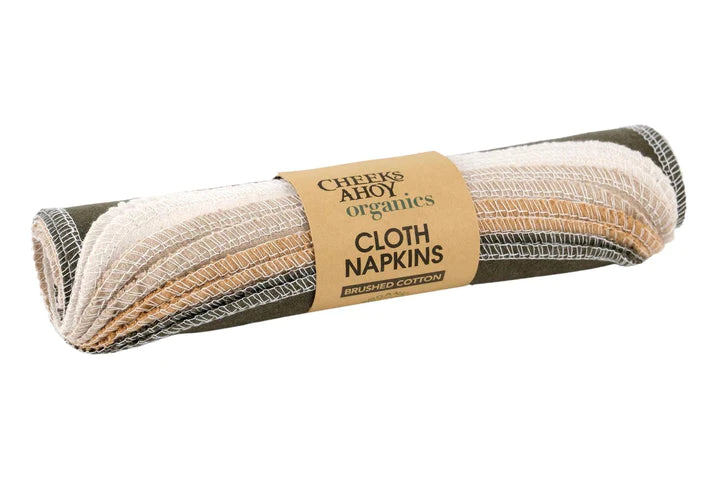 Organic Reusable Cloth Napkins 10 Pack – Organic Fabric Company™